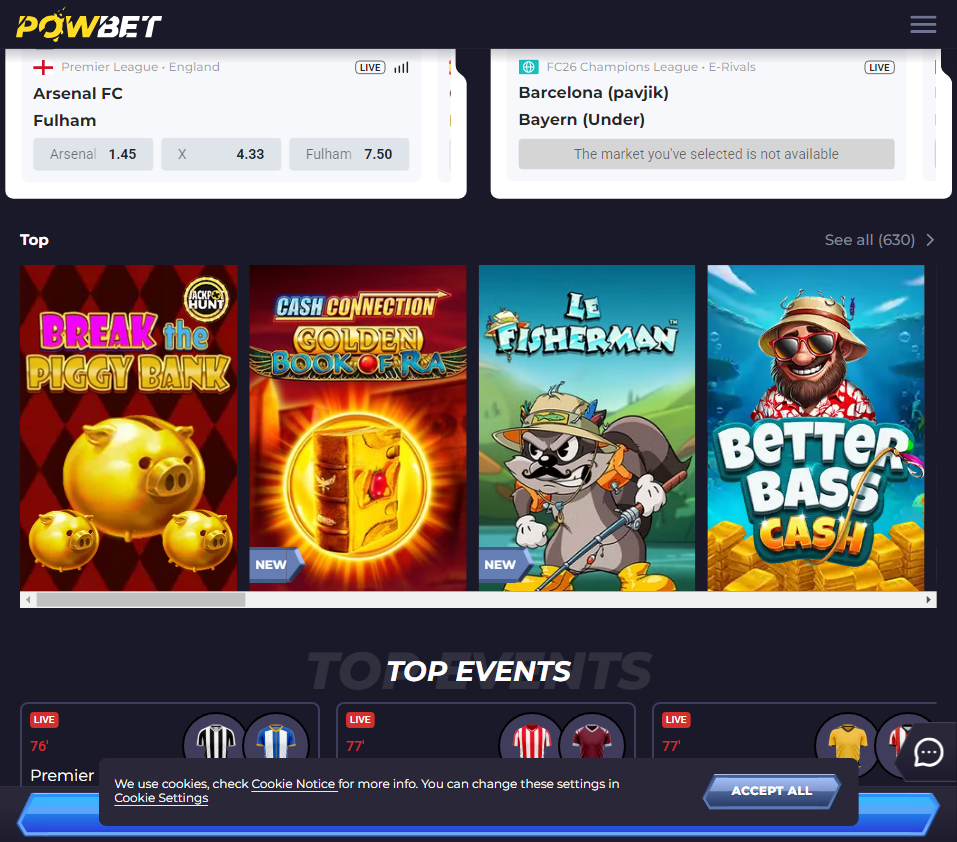 PowBet slide2